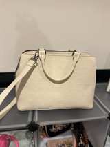 Betsey Johnson Skull Embossed Satchel with Leopard Scarf - Image 4
