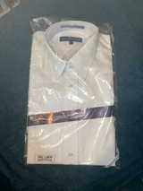 Christopher Hayes Broadcloth Point Collar Dress Shirt - Image 1