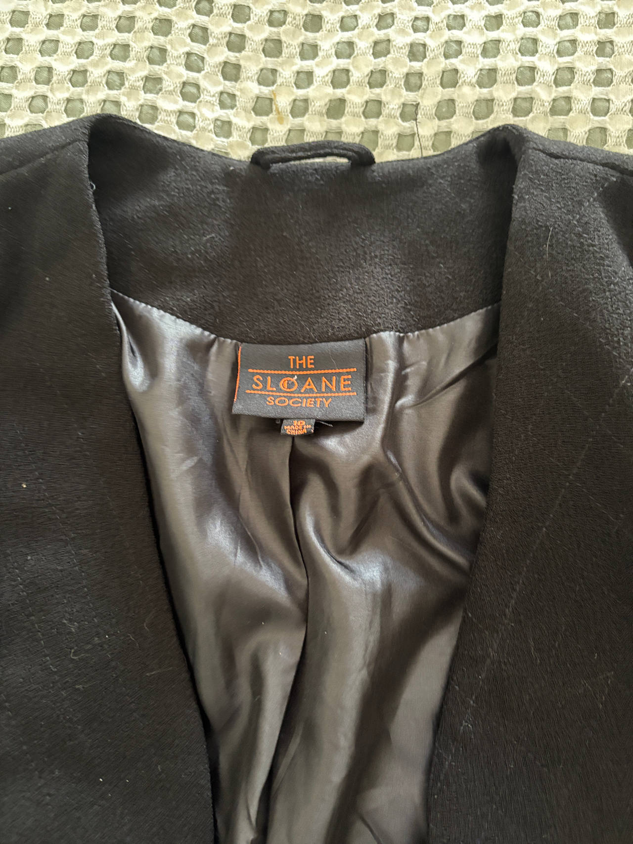 The Sloane Society Black Blazer