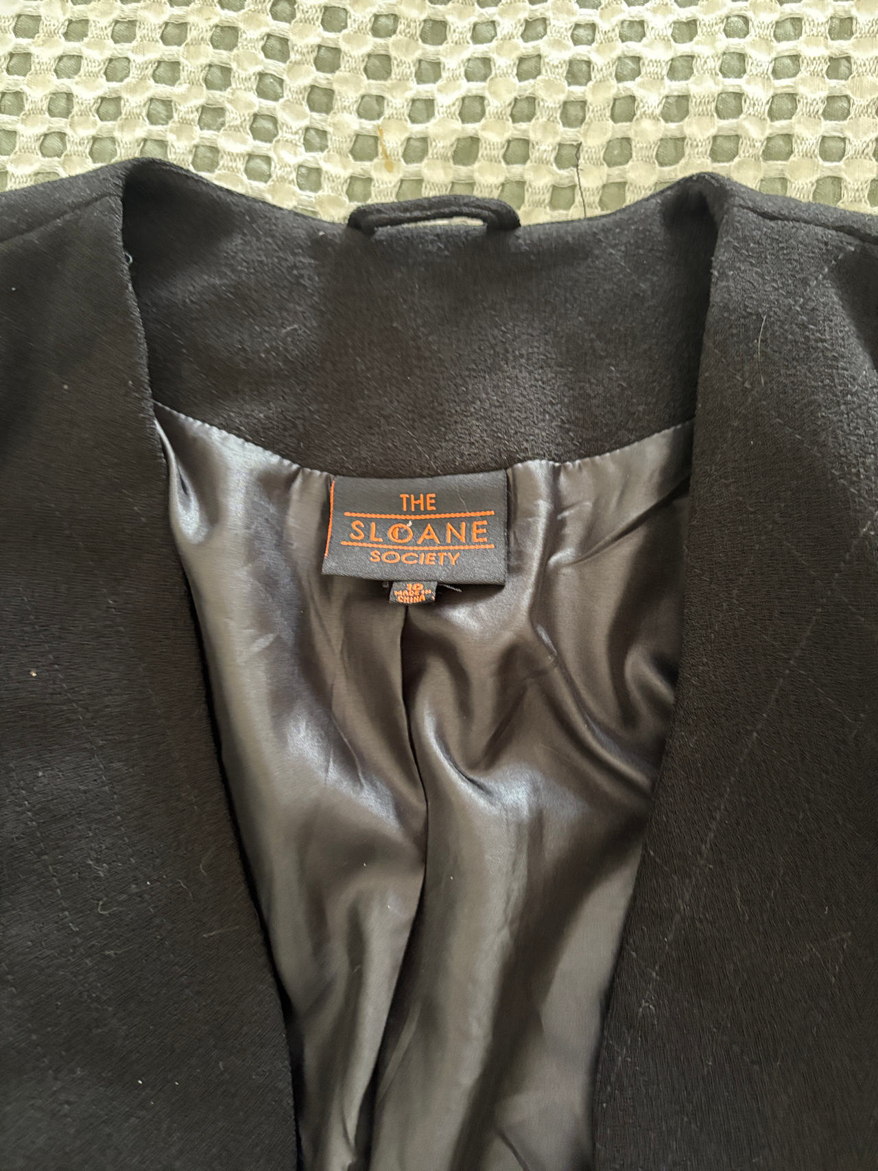 The Sloane Society Black Blazer