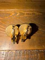 Marvella Vintage Faux Pearl Teardrop Clip-On Earrings - Image 3