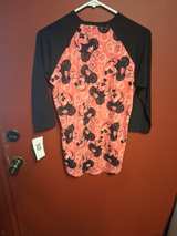 LuLaRoe Disney Randy Mickey Mouse Raglan Tee - Image 3