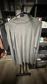 Eddie Bauer Men's Gray Quarter Zip Pullover Sweater Size Large  - Image 3