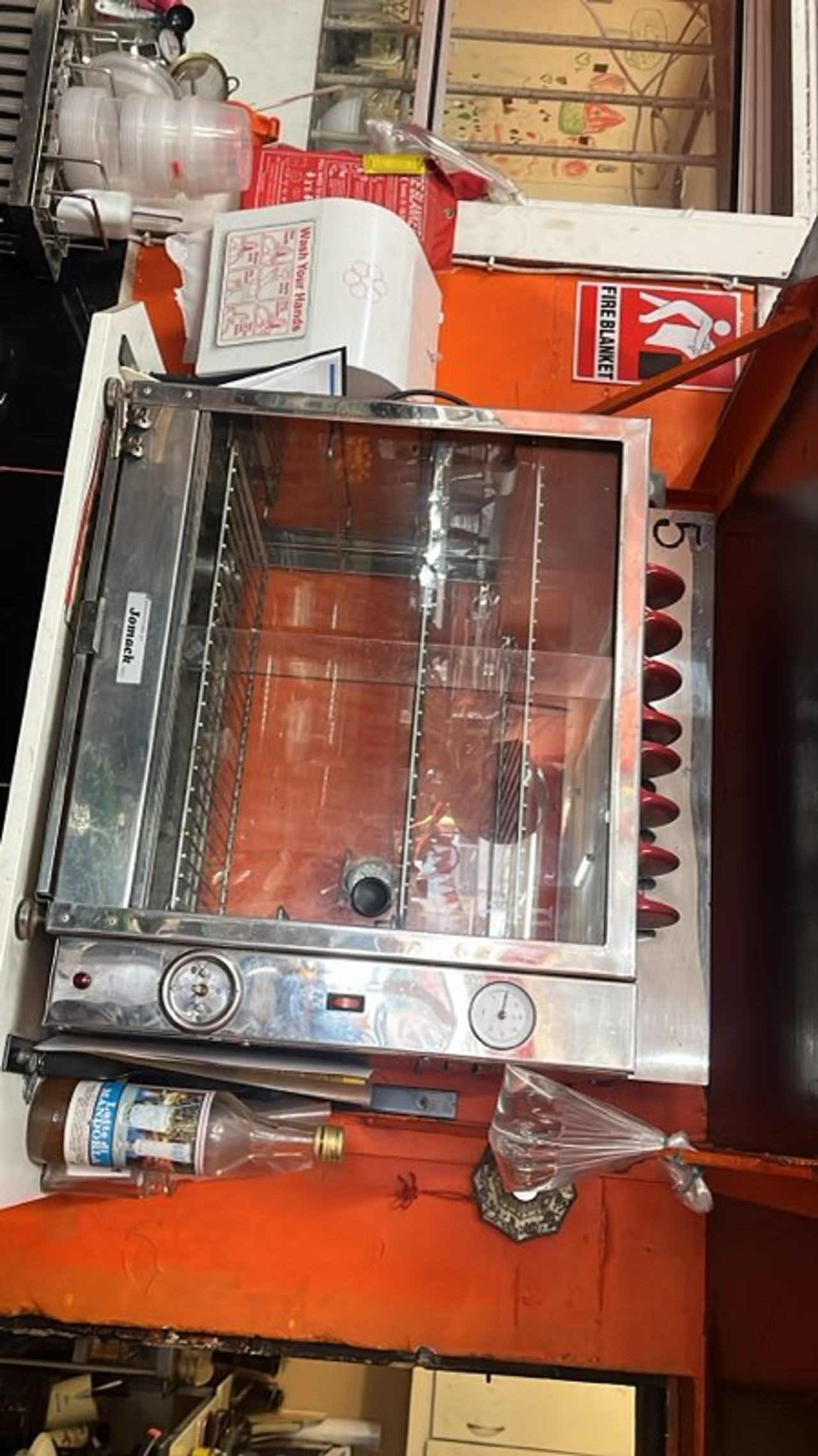 Commercial Food Warmer Display Cabinet