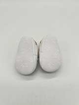 Little Me Infant Prewalker Crib Shoes Size 1 White Navy Tan NWOT - Image 4