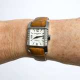 Baume & Mercier Hampton for Tiffany & Co. Diamond Ladies Watch Double Signed - Image 8