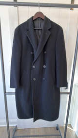London Fog Men's Wool Blend Overcoat - Image 2