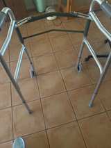Folding Walker with Wheels x 2 - Image 2