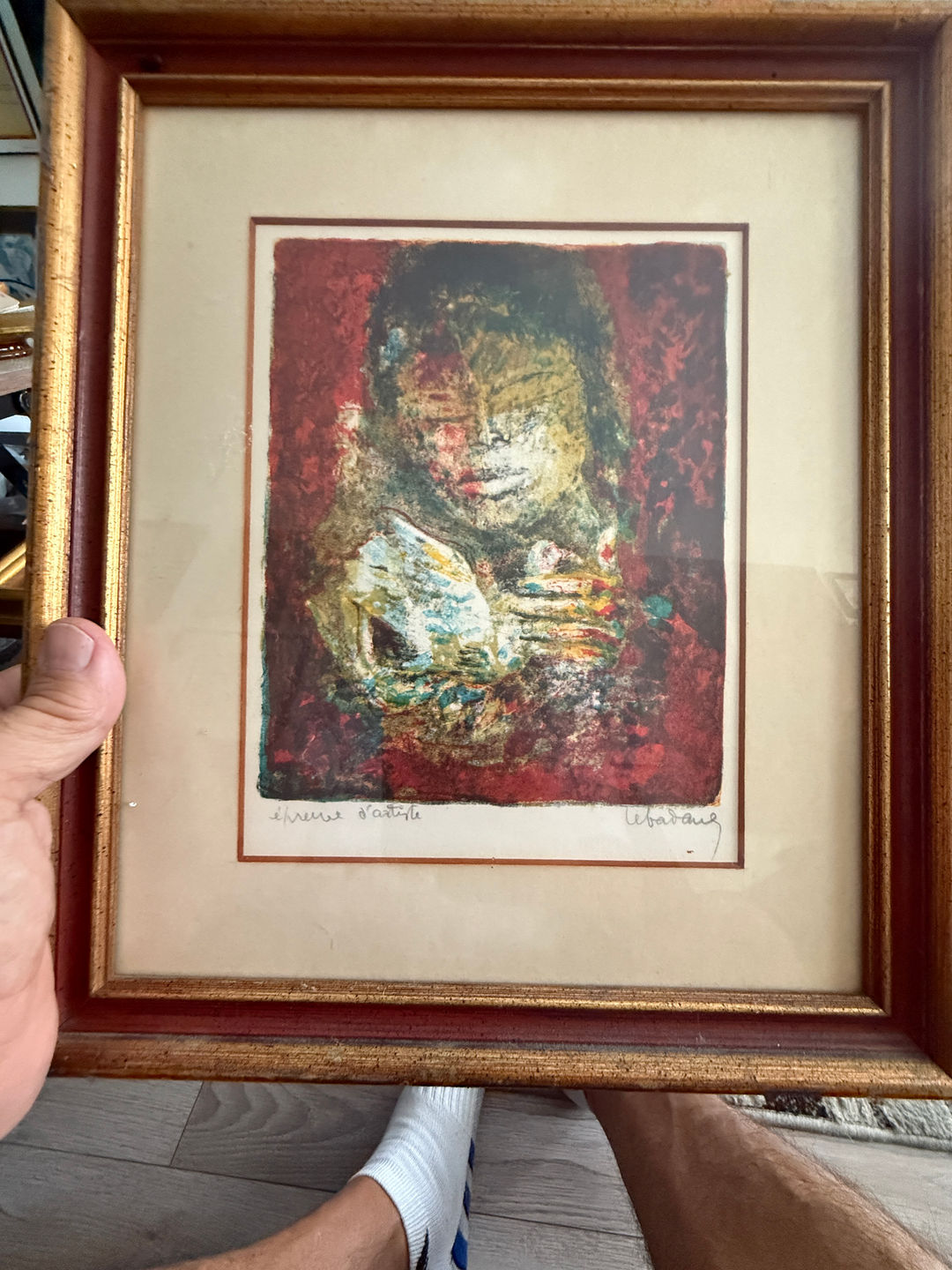 Framed Abstract Art Print