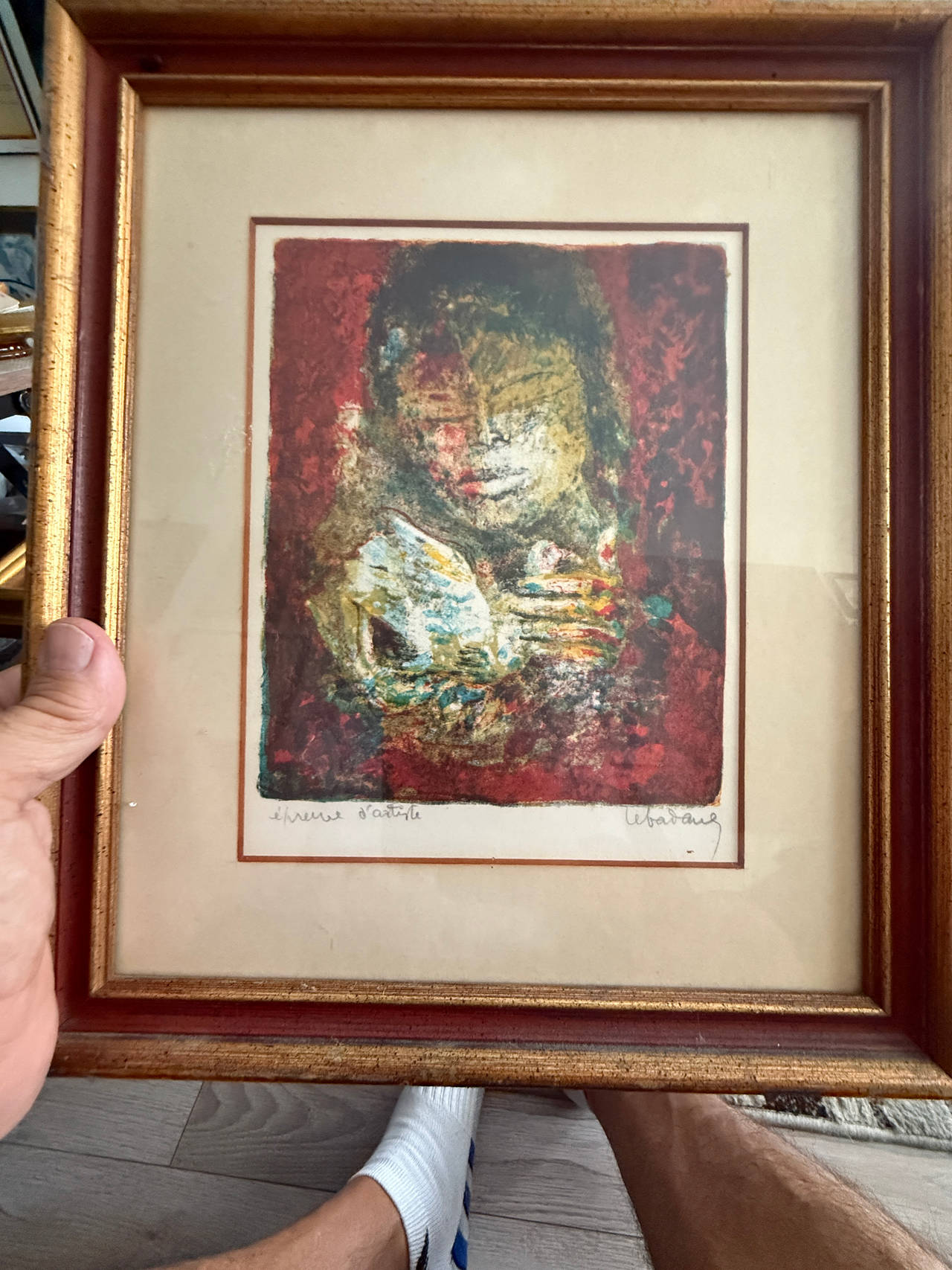 Framed Abstract Art Print