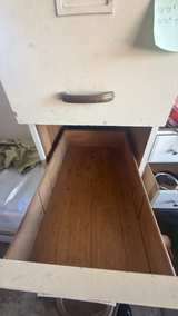 Vintage 4-Drawer Metal Filing Cabinet - Image 4