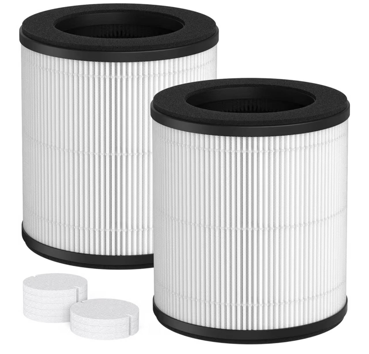2-Pack VEWIOR B-D02U Replacement Filter Compatible Without Aromatherapy Filters