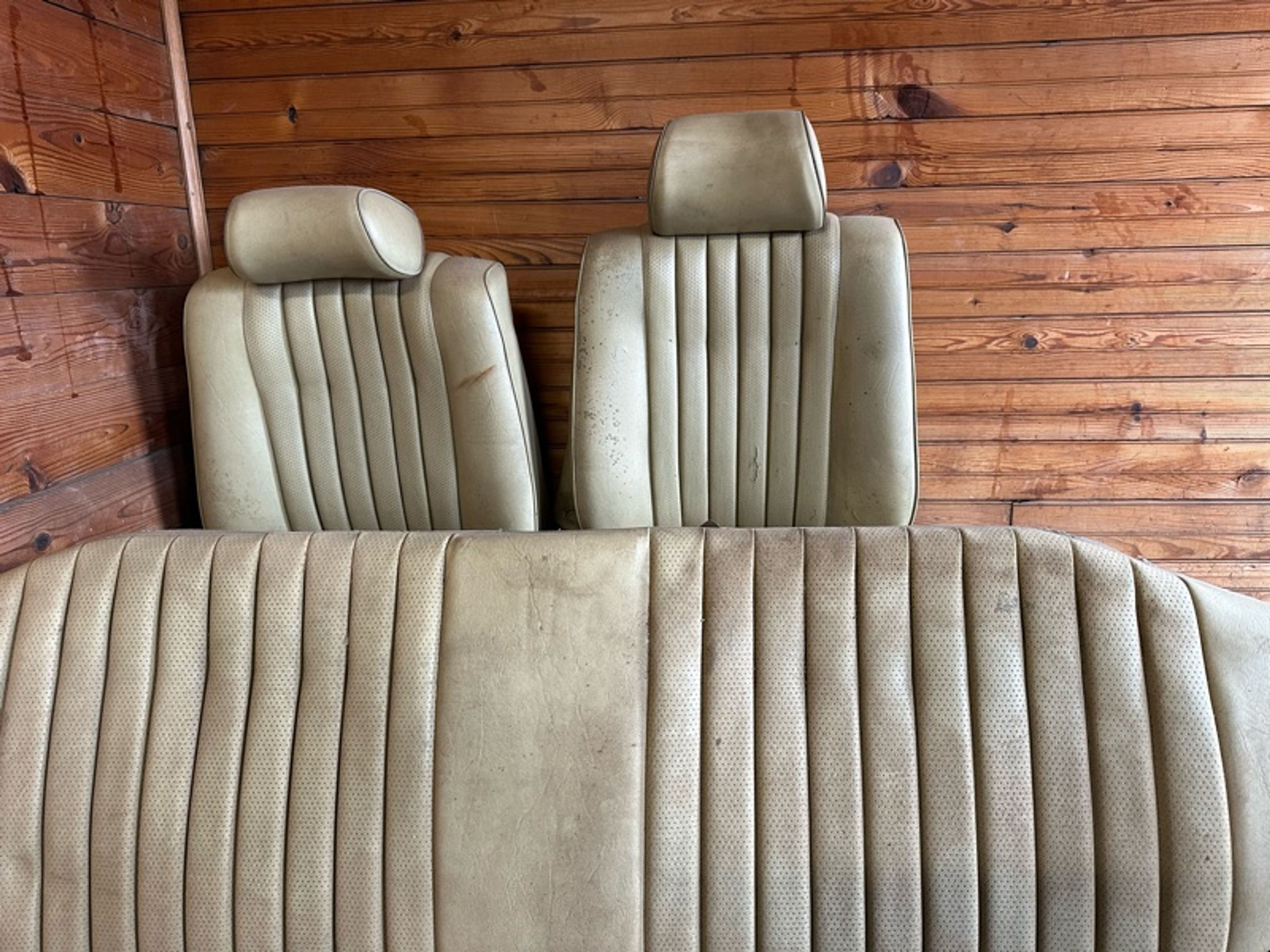 Mercedes-Benz W124 Seats Full set Beige Leather