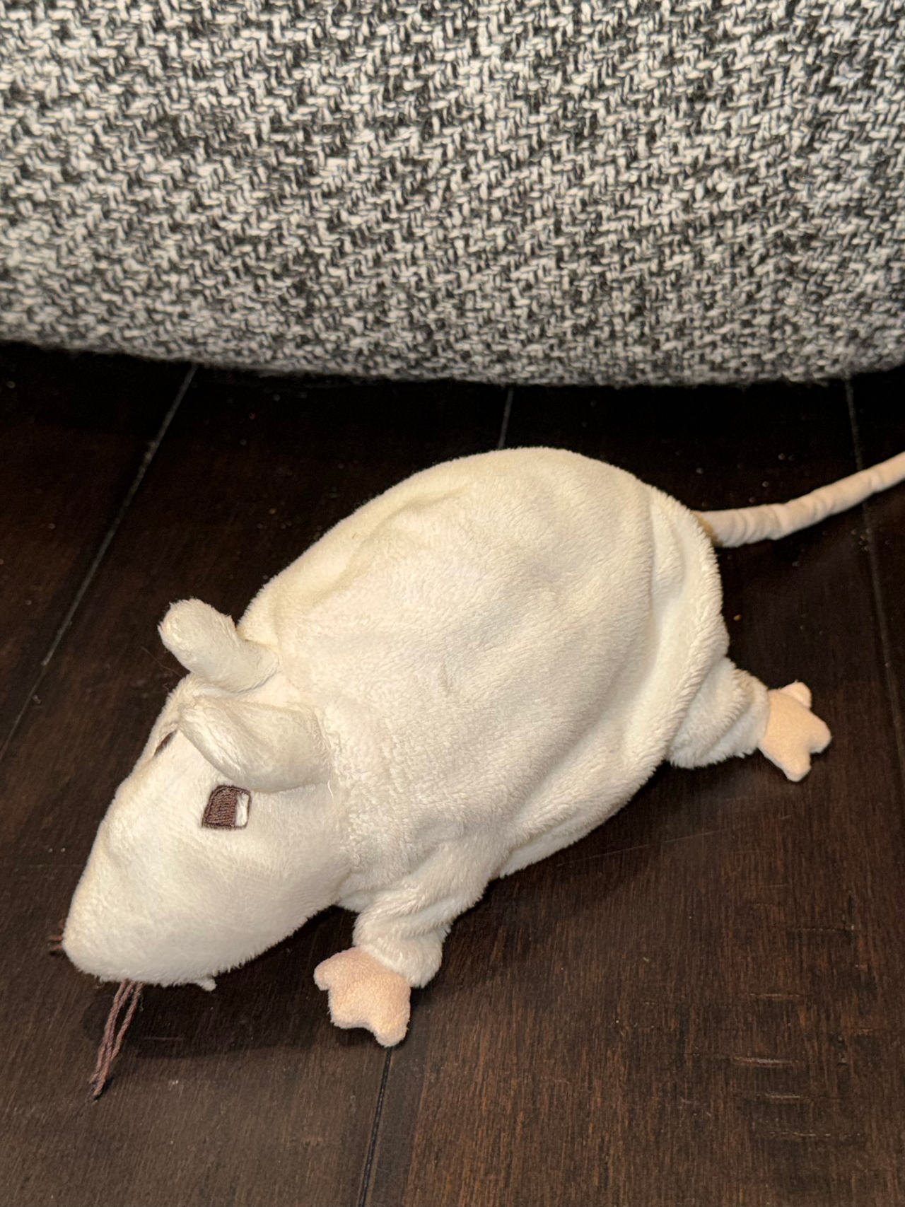 IKEA Gosig Mus Soft Toy Plush Kids Stuffed Animal White Mouse 