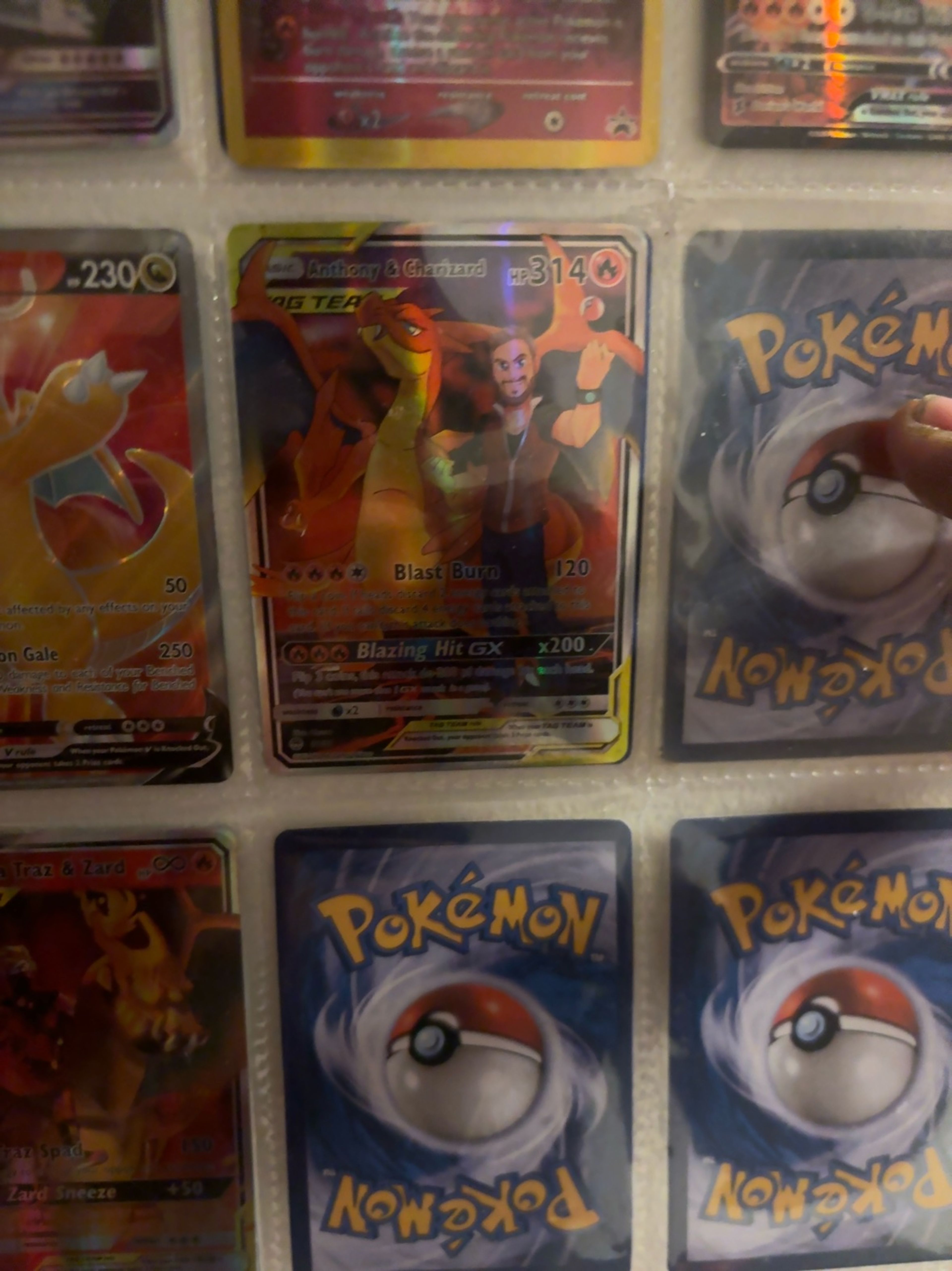 Pokemon Charizard GX Hidden Fates #9 Holographic