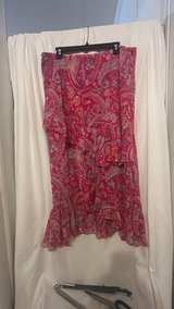 Lauren Ralph Lauren Pink Paisley Skirt - Image 1