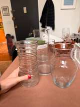 Assorted Clear Glass Vases - Image 3