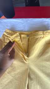 St. John Sport Essentials Yellow Pants - Image 3