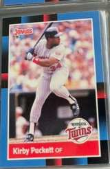 1988 Donruss Kirby Puckett #165 Baseball Card - Image 1