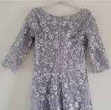 Embroidered Evening Gown - Image 7