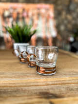Bormioli Rocco Oslo Espresso Cups with Copper Handles - Image 2