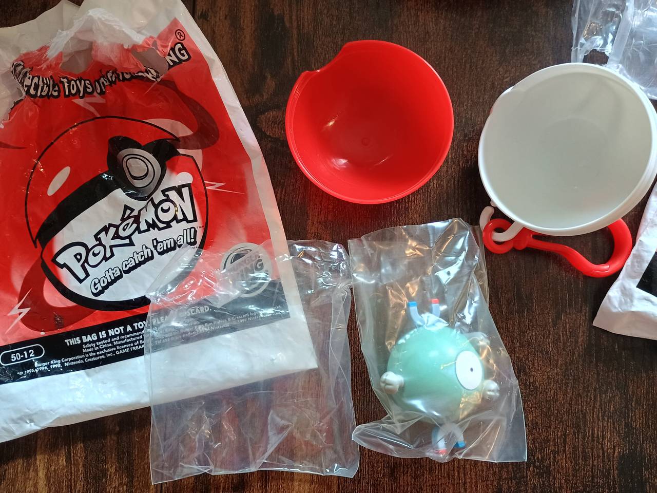 Burger King Pokémon Magnemite Toy