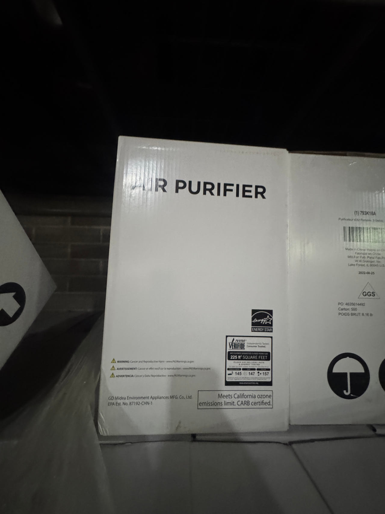 Midea Air Purifier for Large Rooms up to 225 Sq. Ft.