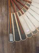 Vintage Chinese Bamboo Wall Fan - Image 6