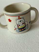 Vintage Epoch Circus Bear Double Handle Child's Mug - Image 4