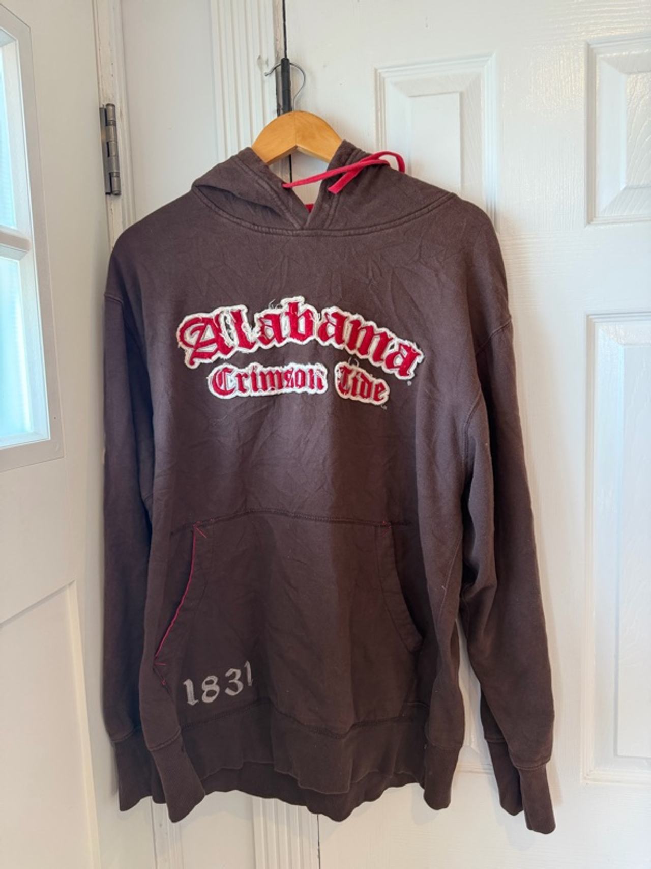 Alabama Crimson Tide Gray Hoodie Large