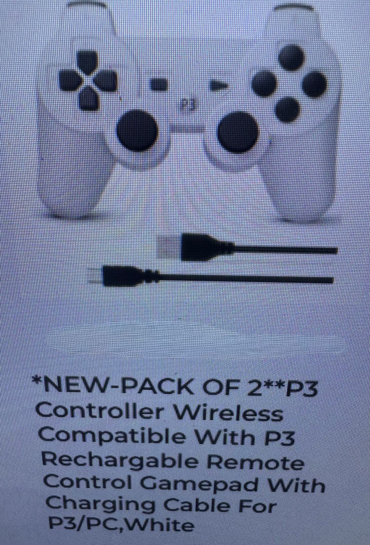 P3 Wireless Controller for PS3/PC (2-Pack)