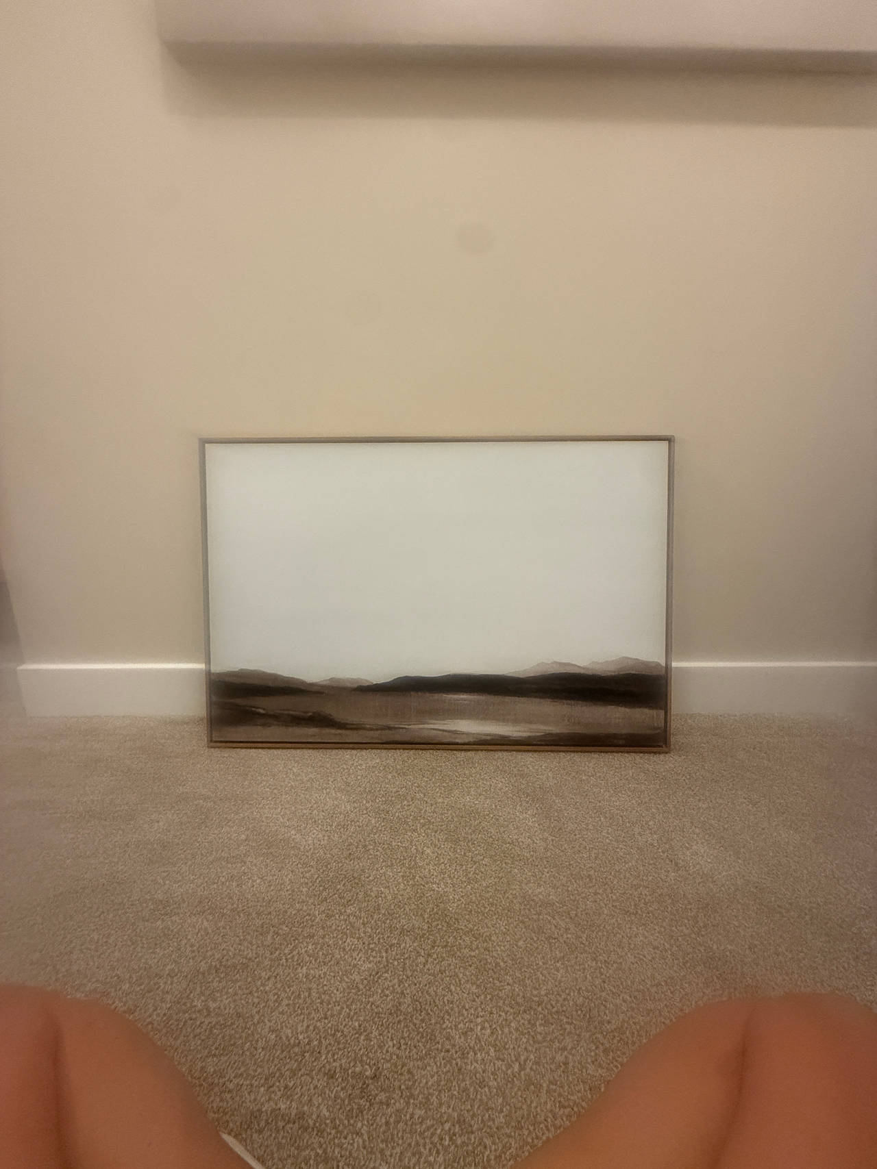 Framed Abstract Landscape Wall Art