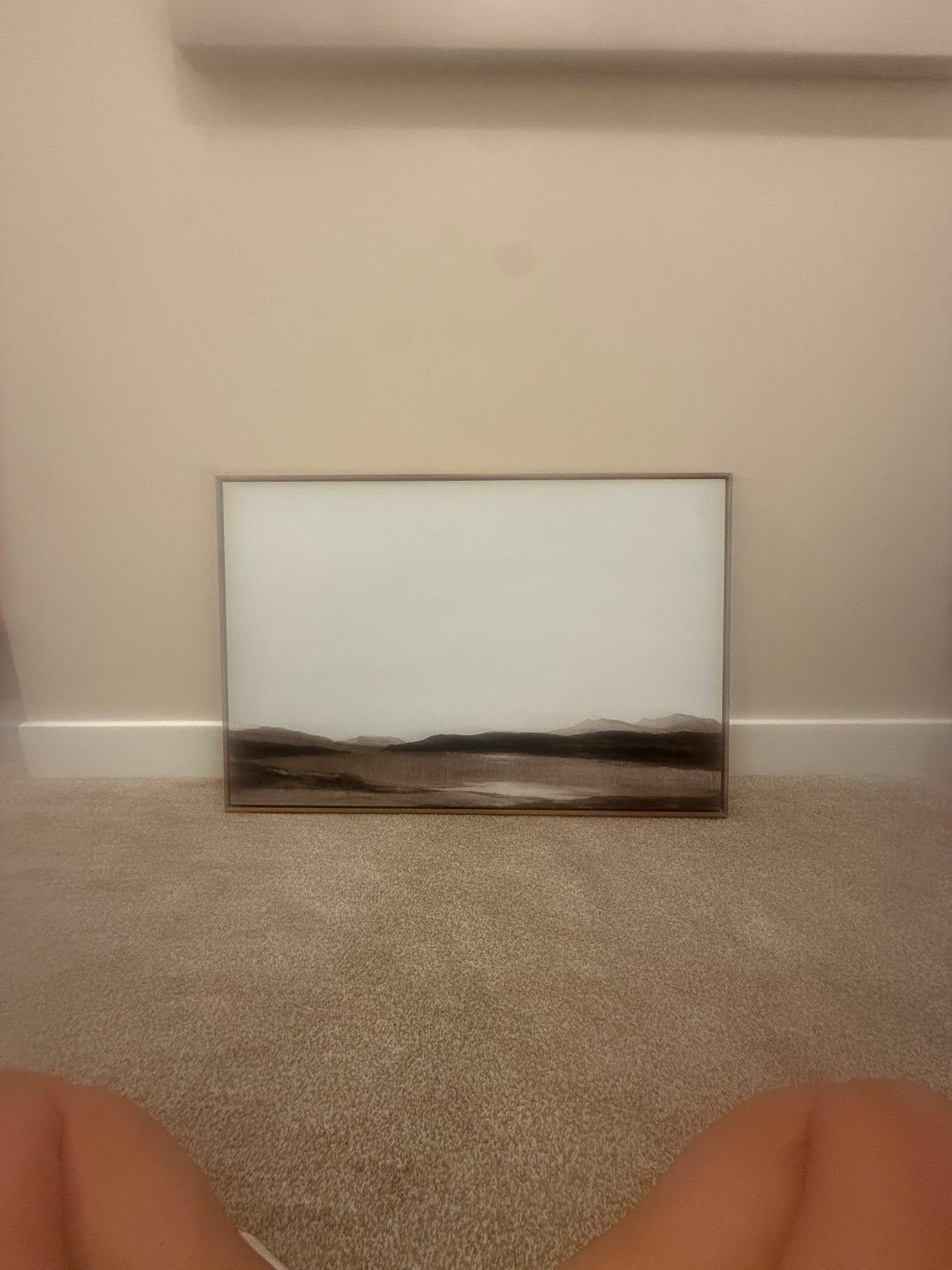 Framed Abstract Landscape Wall Art