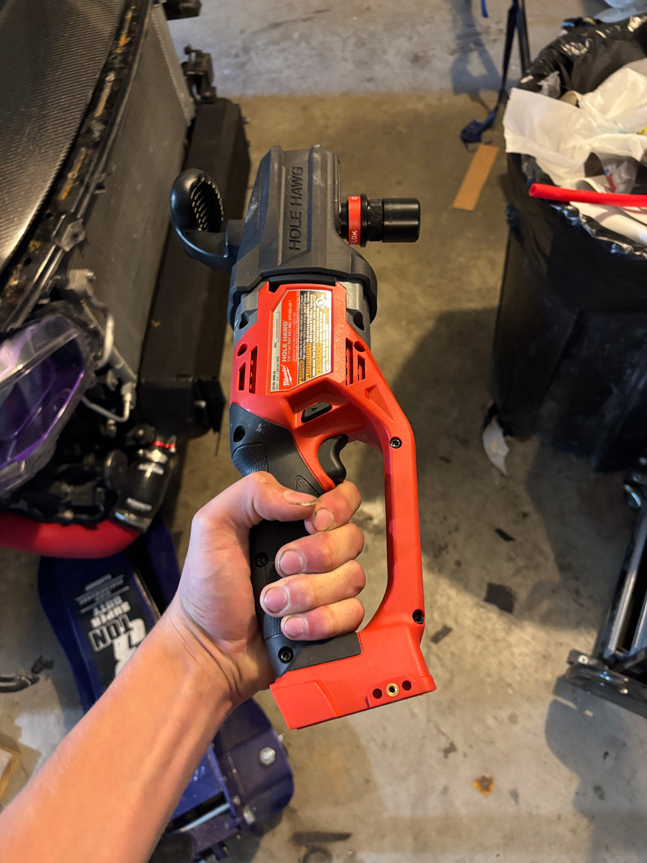 Milwaukee M18 FUEL HOLE HAWG Right Angle Drill