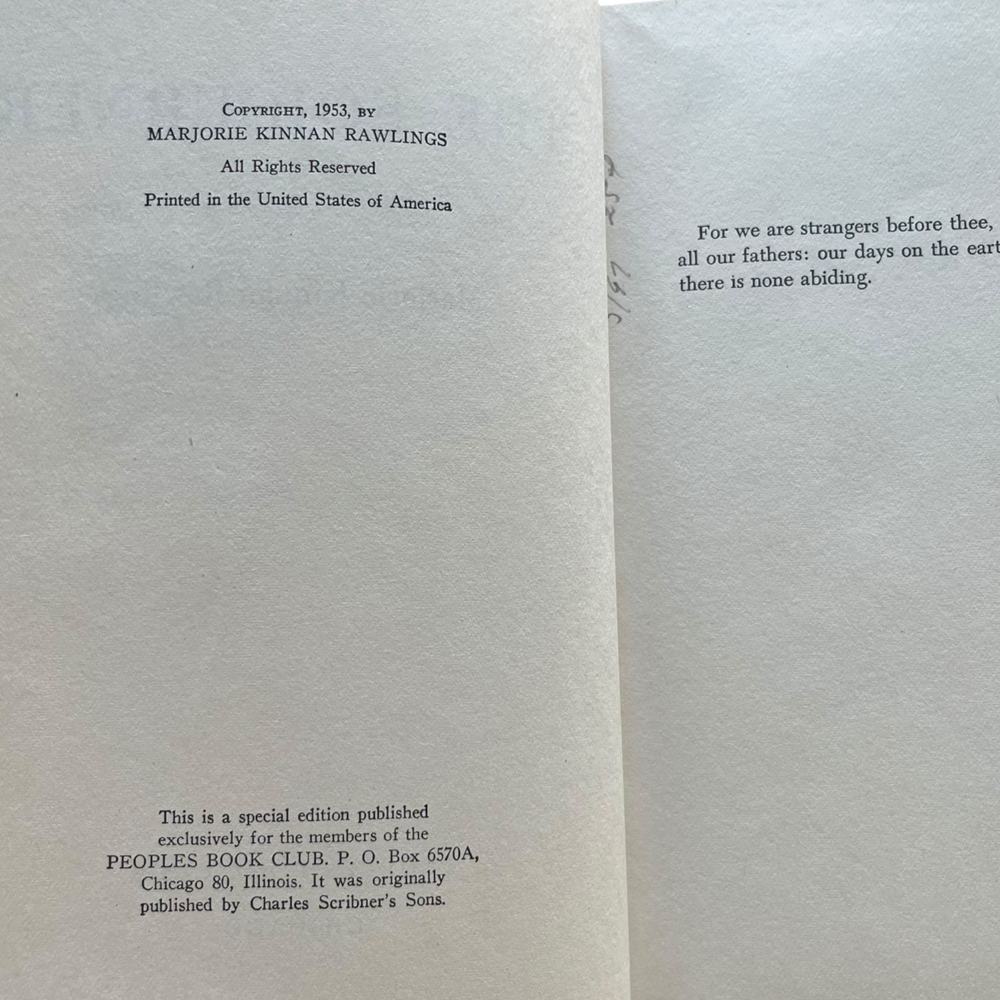 The Sojourner by Marjorie Kinnan Rawlings - Image 2