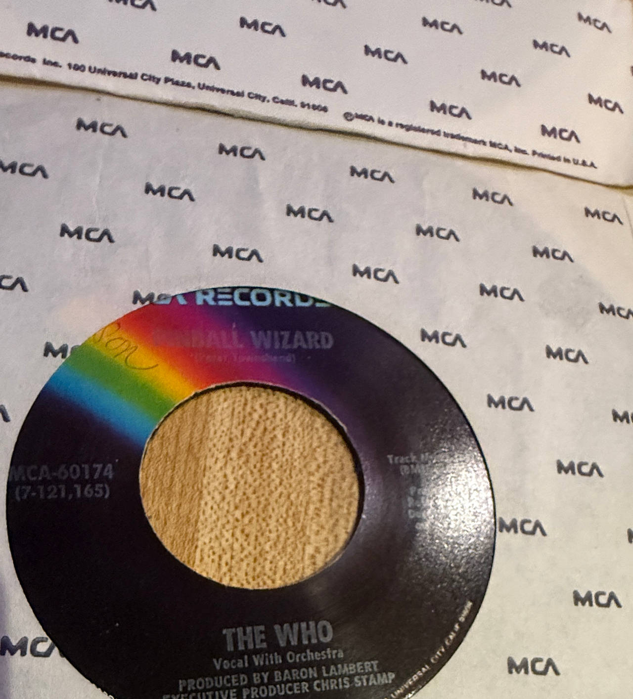 The Who - Pinball Wizard  & Who are you 7" Vinyl Singles!