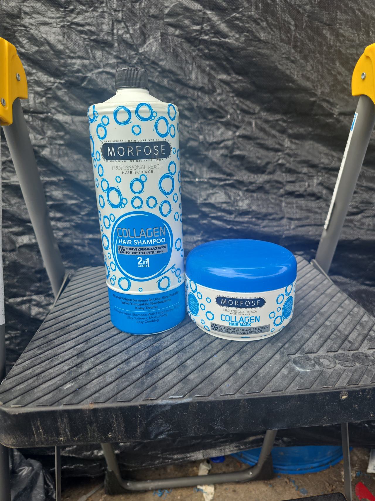 Morfose Collagen Hair Shampoo and Hair Mask Set