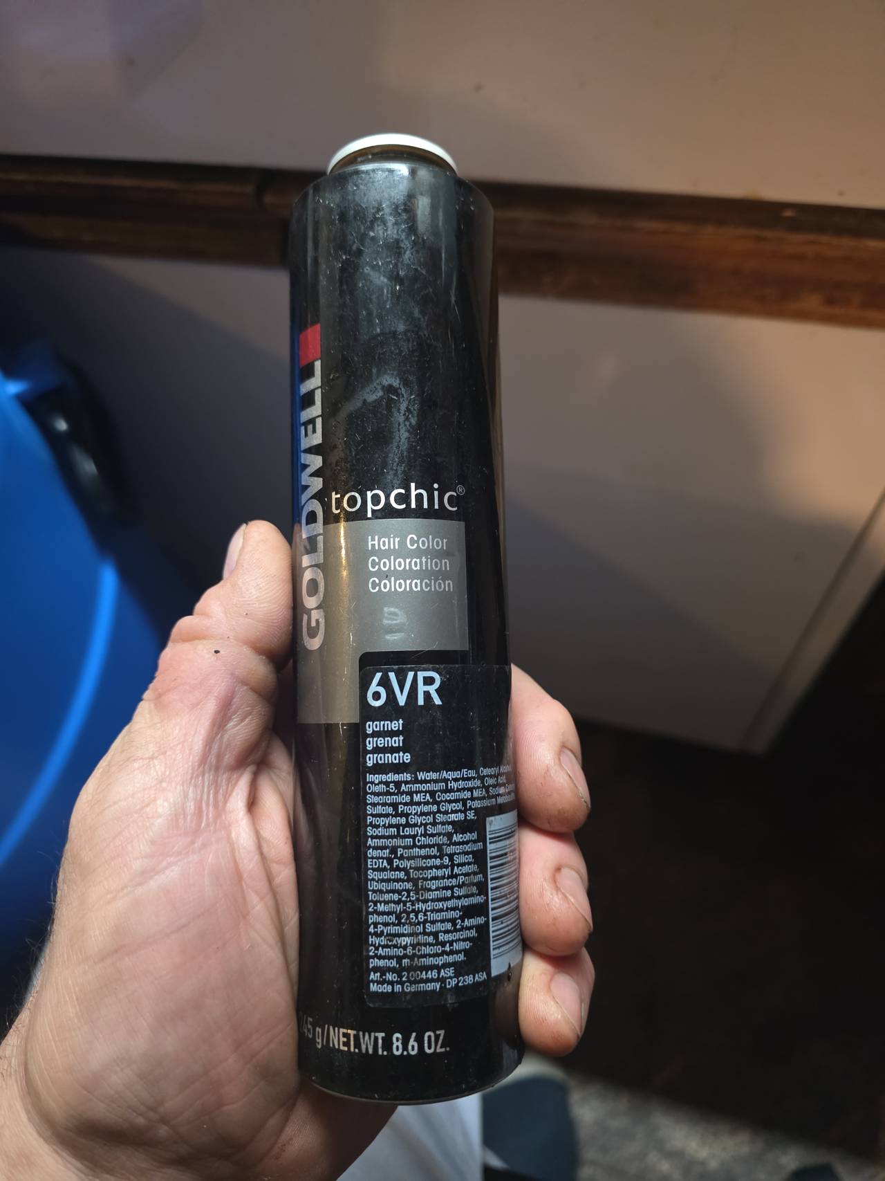 Goldwell Topchic Hair Color 6VR Garnet Canister