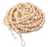 Giegxin 1 Pcs 32.8 Feet Christmas Wooden Bead Garland Xmas Tree Beads Garland - Image 1