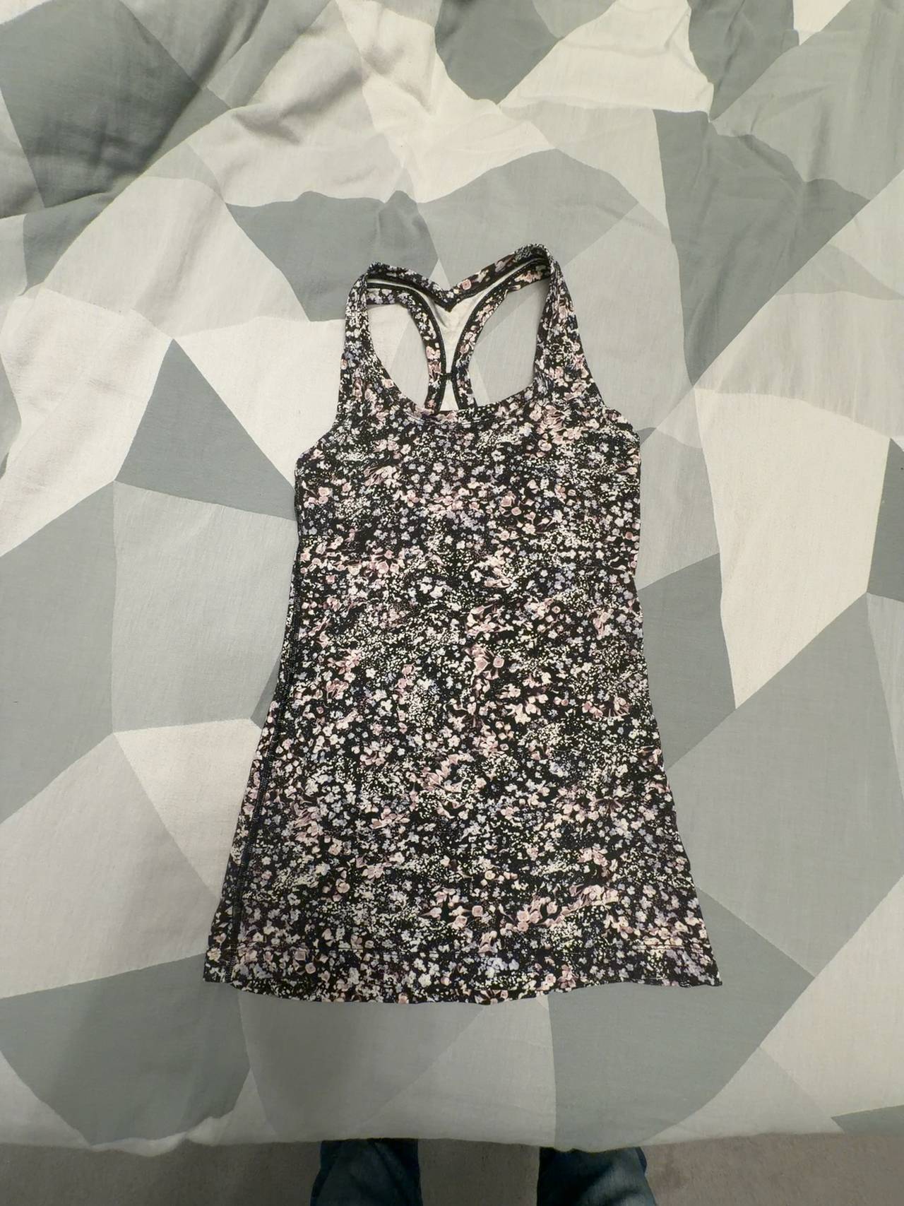 Lululemon Cool Racerback II Floral Spritz Tank Top