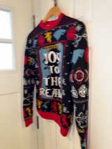 HBO Game of Thrones Joy to the Realm Christmas Sweater Small - Image 2