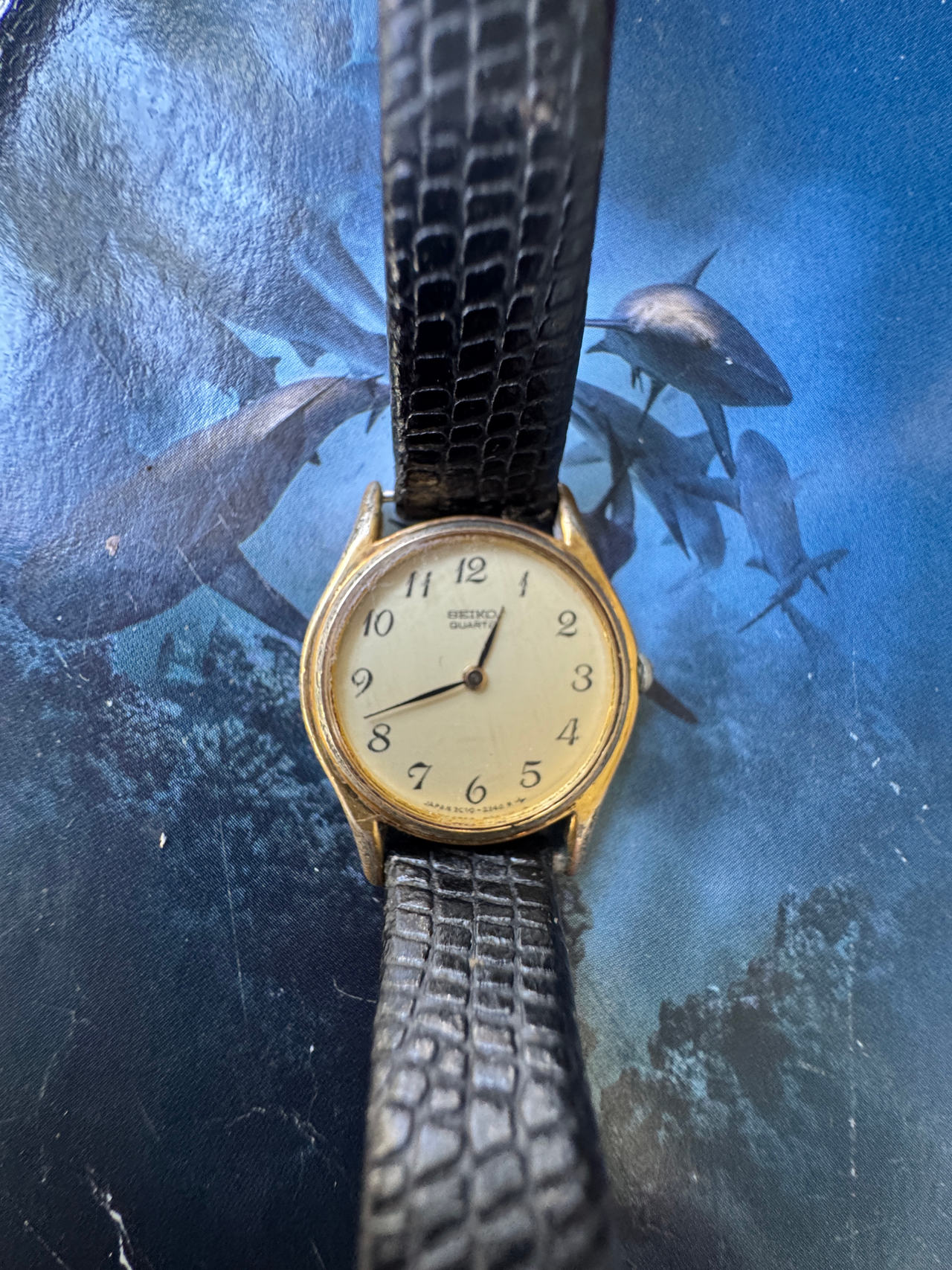 Seiko Vintage Quartz Gold Tone Watch