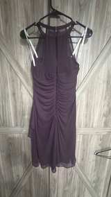 David's Bridal Chiffon Halter Cocktail Dress Size 2 - Image 2