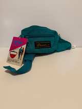 Tropics by Victor Vintage Teal Fanny Pack - Image 2