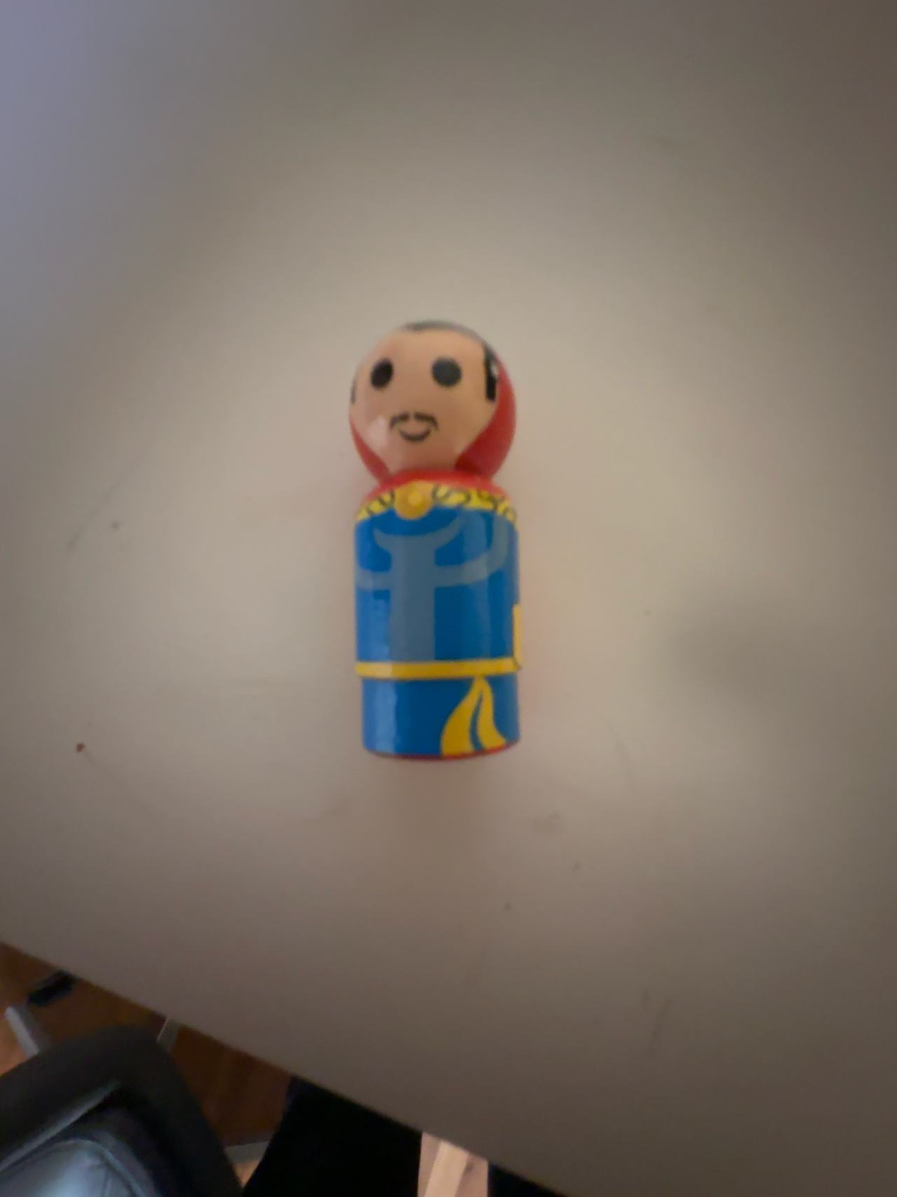 Dr Strange Marvel Infinity Gauntlet Pin Mate Wooden Figure