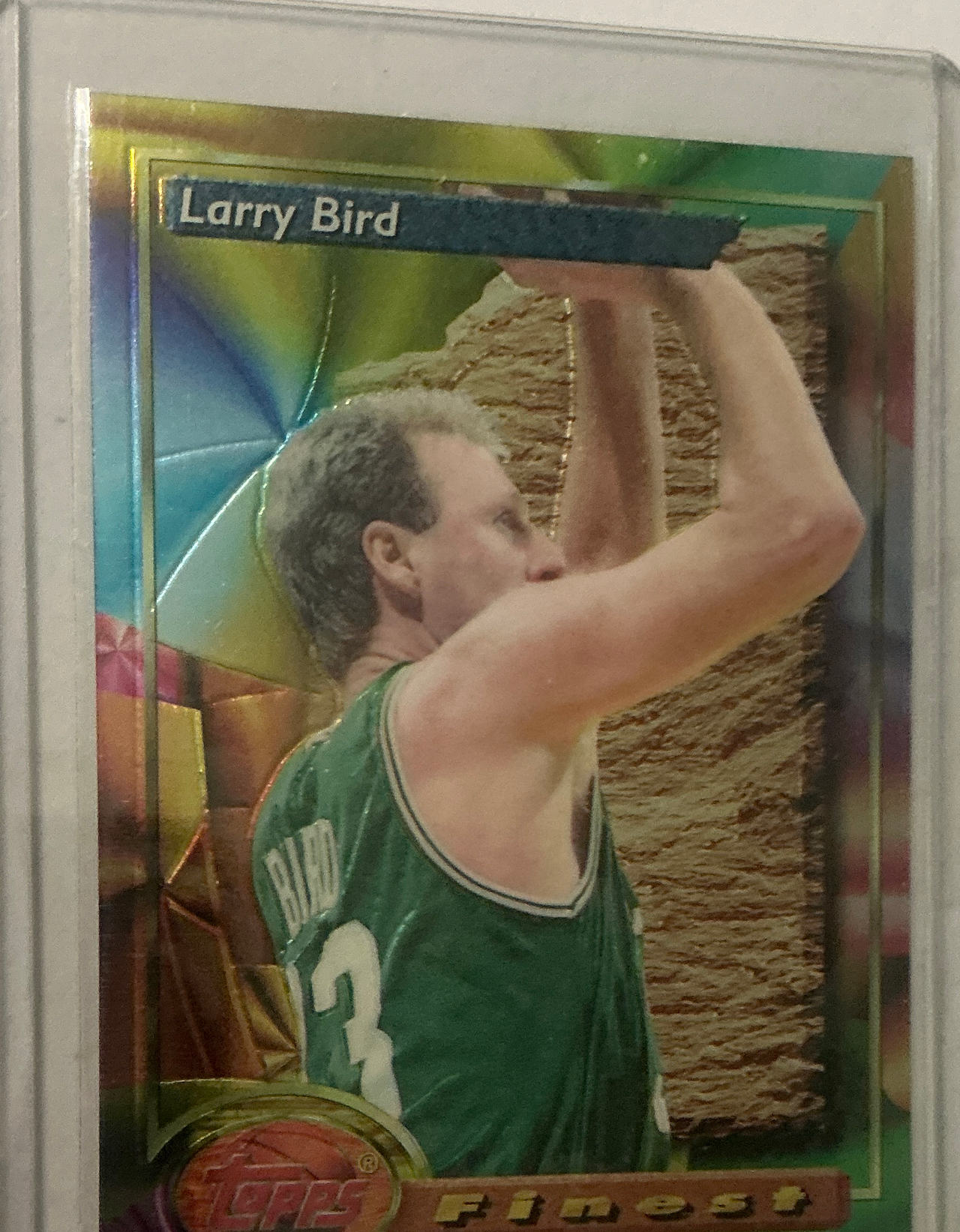 1993-94 Topps Finest Larry Bird Refractor #164