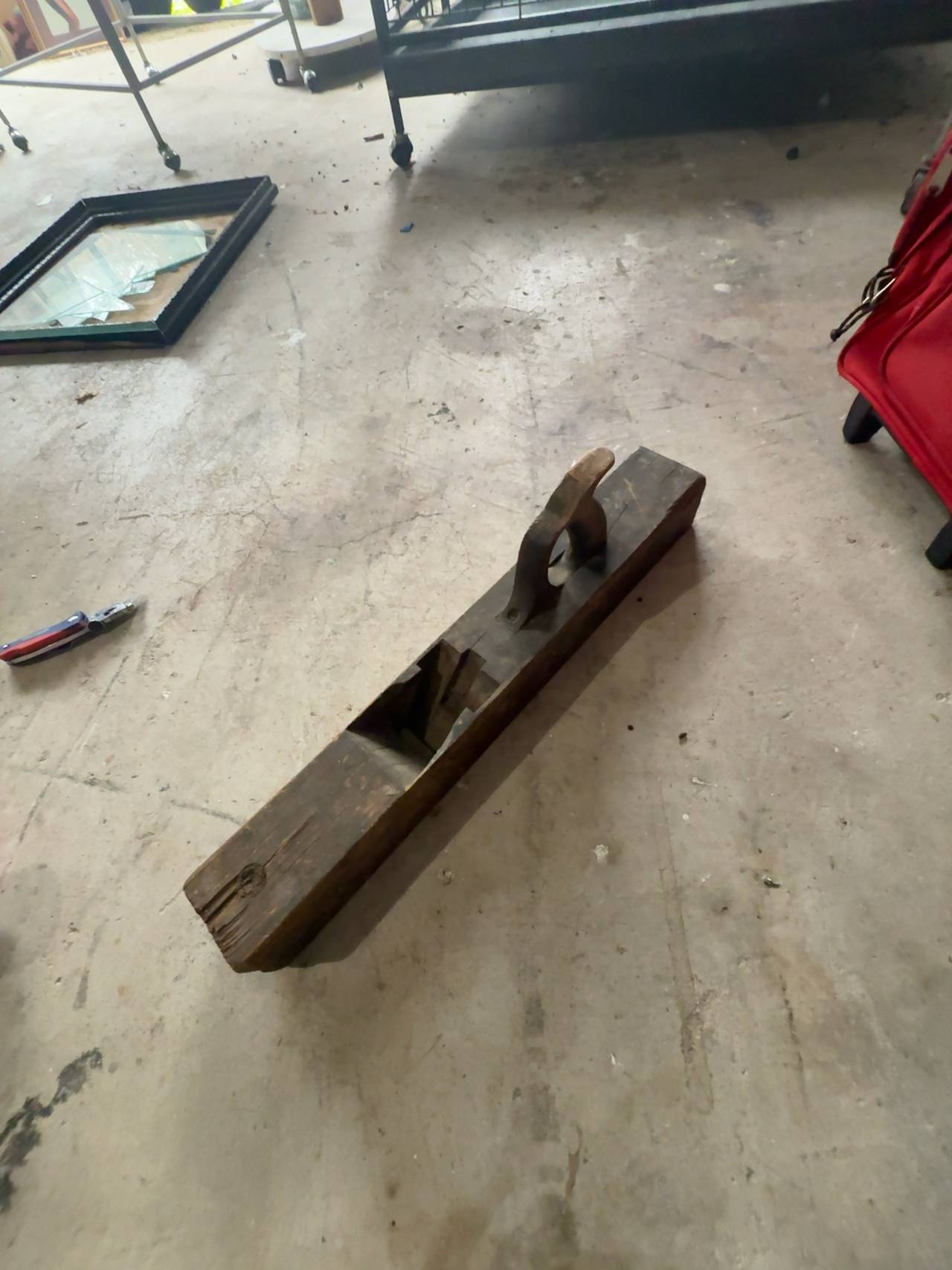 Antique Ohio Tool Co. Wooden Jointer Hand Plane