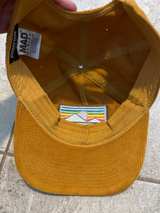 Polaroid Corduroy 5-Panel Hat Mustard Yellow - Image 3