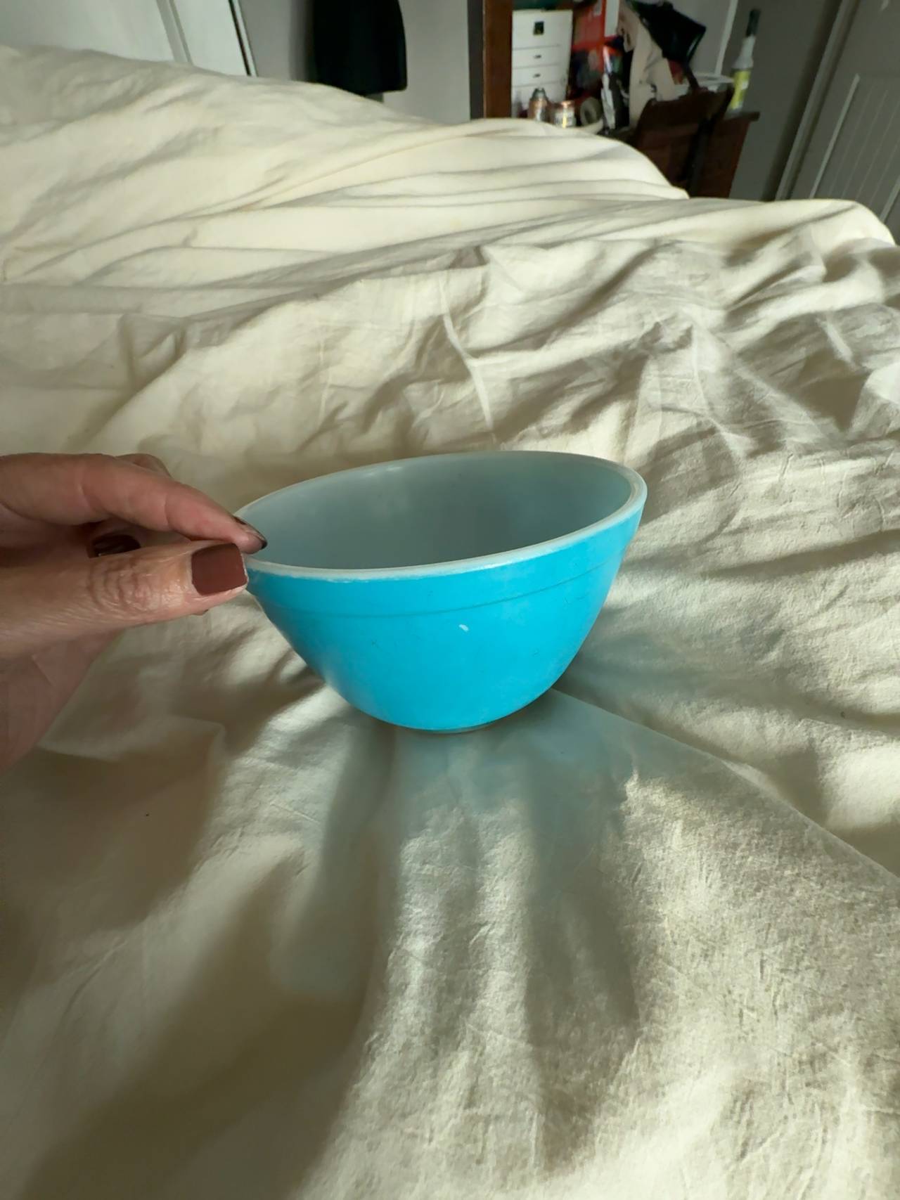 Pyrex Primary Color Mixing Bowl Blue 1.5 Pint