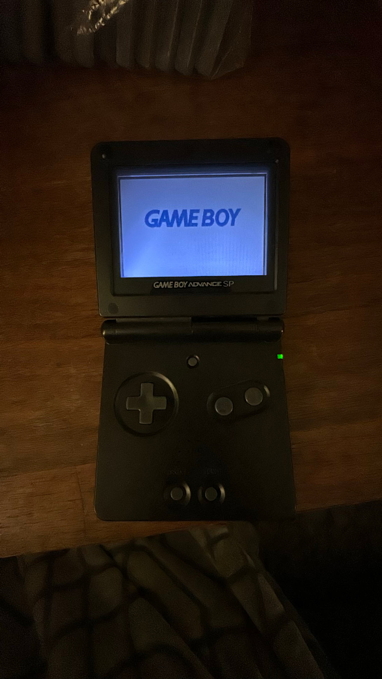 Game Boy Advance SP with Cars Game